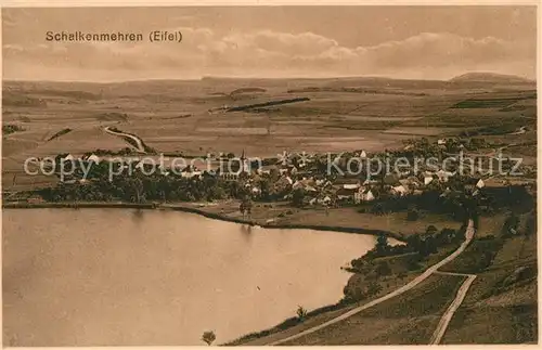 AK / Ansichtskarte Schalkenmehren Panorama Schalkenmehren