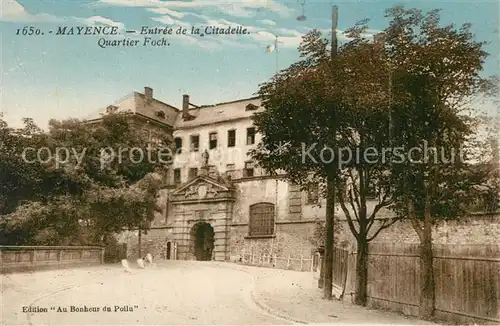 AK / Ansichtskarte Mayence Citadelle Quartier Foch Mayence