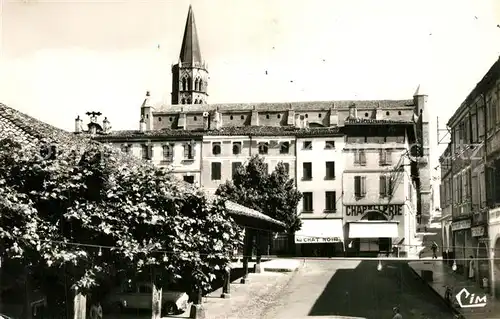 AK / Ansichtskarte Beaumont de Lomagne Place Nationale Beaumont de Lomagne