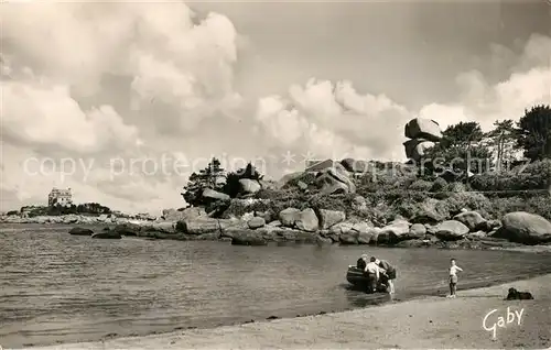AK / Ansichtskarte Ploumanach Baie de Saint Guirec Chapeau de Napoleon Ploumanach