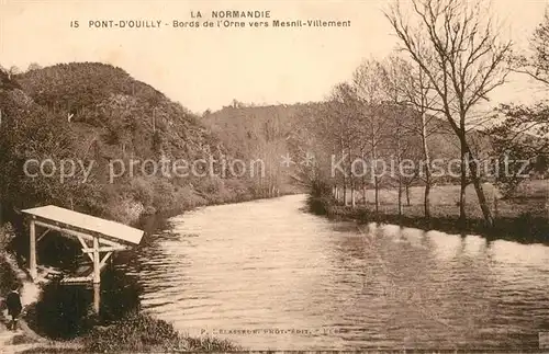 AK / Ansichtskarte Pont d_Ouilly Bords de l Orne  Pont d Ouilly