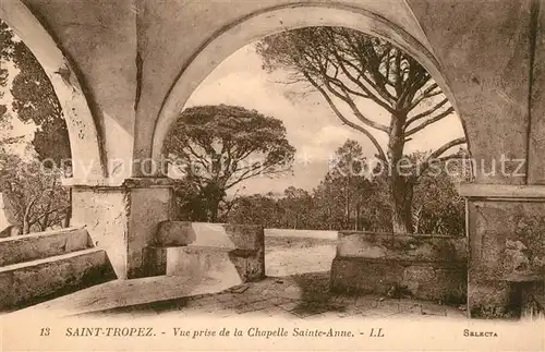 AK / Ansichtskarte Saint_Tropez_Var Chapelle Sainte Anne Saint_Tropez_Var