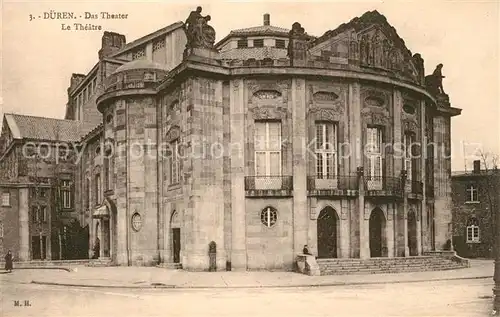 AK / Ansichtskarte Dueren_Rheinland Theater Dueren_Rheinland