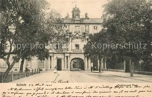 AK / Ansichtskarte Bonn_Rhein Coblenzer Thor Bonn_Rhein