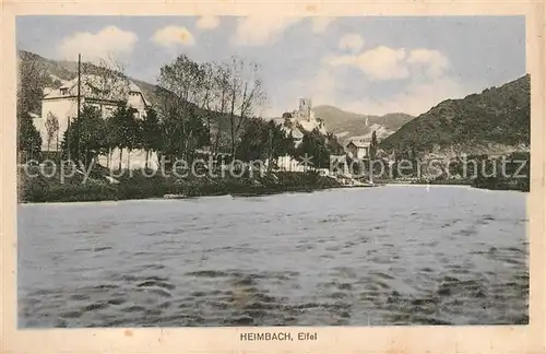 AK / Ansichtskarte Heimbach_Eifel Panorama Heimbach Eifel