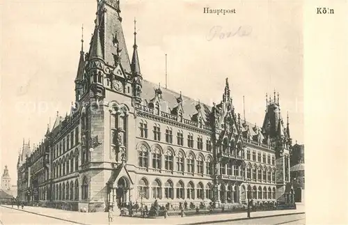 AK / Ansichtskarte Koeln_Rhein Hauptpost Koeln_Rhein