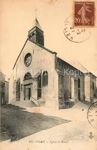 AK / Ansichtskarte Vichy_Allier Eglise Saint Blaize Vichy Allier