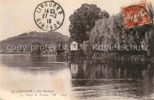 AK / Ansichtskarte Libourne La Dordogne Tertre de Fronsac Libourne