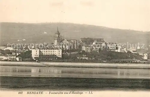 AK / Ansichtskarte Hendaye_Pyrenees_Atlantiques Fontarabie  Hendaye_Pyrenees