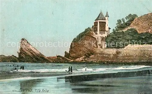 AK / Ansichtskarte Biarritz_Pyrenees_Atlantiques Villa Belsa Biarritz_Pyrenees