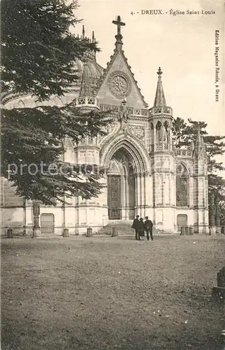 AK / Ansichtskarte Dreux Eglise Saint Louis Dreux
