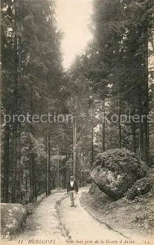 AK / Ansichtskarte Huelgoat Grotte de l Artus Huelgoat