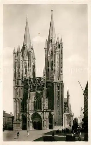 AK / Ansichtskarte Coutances Cathedrale Coutances