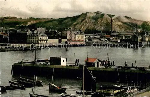 AK / Ansichtskarte Cherbourg_Octeville_Basse_Normandie Port de l Epi Montagne du Roule Cherbourg_Octeville