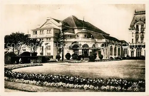 AK / Ansichtskarte Cabourg Jardin Casino Cabourg