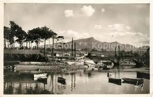 AK / Ansichtskarte Saint Jean de Luz Nivelle massif Rhune Saint Jean de Luz