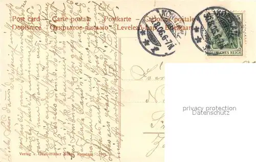 AK / Ansichtskarte Konstanz_Bodensee Seepromenade Stadtgarten Konstanz_Bodensee