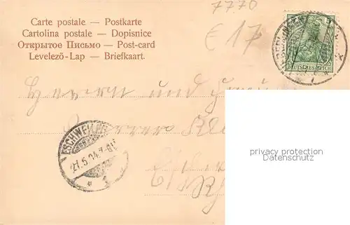 AK / Ansichtskarte ueberlingen_Bodensee Panorama Dampfer ueberlingen Bodensee