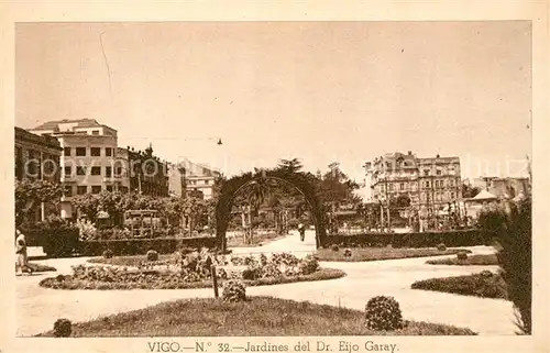 AK / Ansichtskarte Vigo_Galicia_Espana Jardines del Dr Eijo Garay 