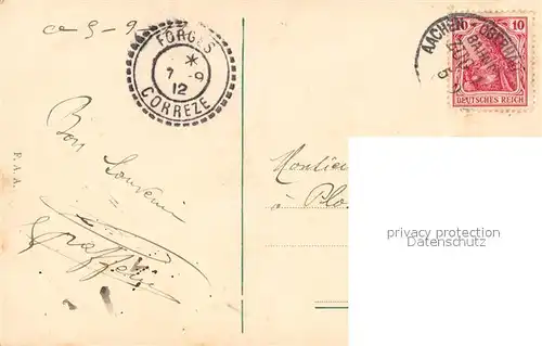 AK / Ansichtskarte Aachen Fliegeraufnahme Aachen