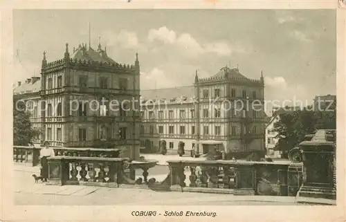 AK / Ansichtskarte Coburg Schloss Ehrenburg Coburg
