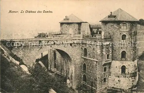 AK / Ansichtskarte Namur_sur_Meuse Le Chateau des Comtes Namur_sur_Meuse