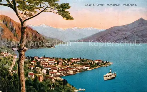 AK / Ansichtskarte Menaggio_Lago_di_Como Panorama Menaggio_Lago_di_Como