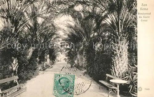 AK / Ansichtskarte San_Remo Pensionnat du Sacre Coeur San_Remo