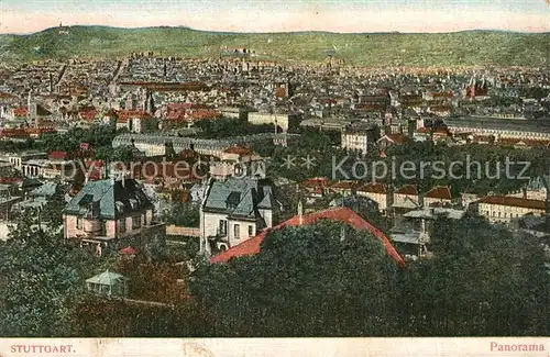 AK / Ansichtskarte Stuttgart Panorama Stuttgart