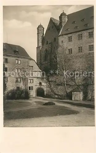 AK / Ansichtskarte Marburg_Lahn Schloss Marburg_Lahn