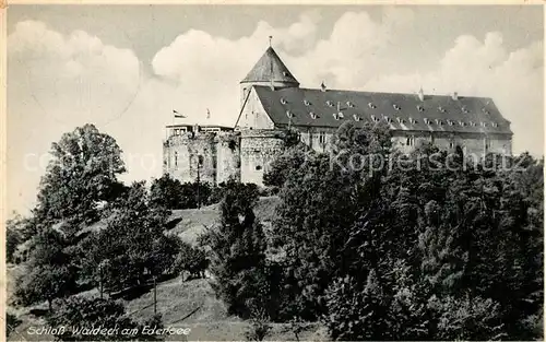 AK / Ansichtskarte Waldeck_Edersee Schloss Waldeck Edersee