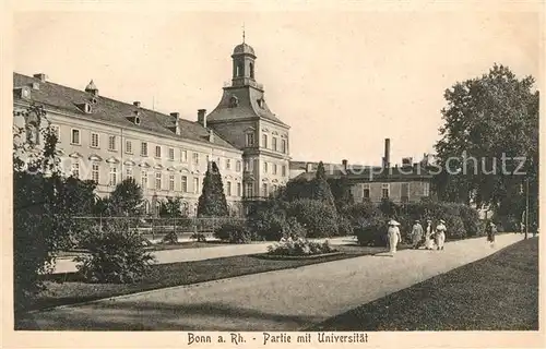 AK / Ansichtskarte Bonn_Rhein Park Universitaet Bonn_Rhein