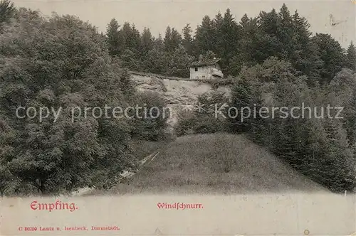 AK / Ansichtskarte Empfing_Oberbayern Windschnurr Angebotskarte Empfing Oberbayern
