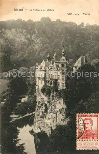 AK / Ansichtskarte Dinant_Wallonie Le Chateau de Walzin Dinant Wallonie