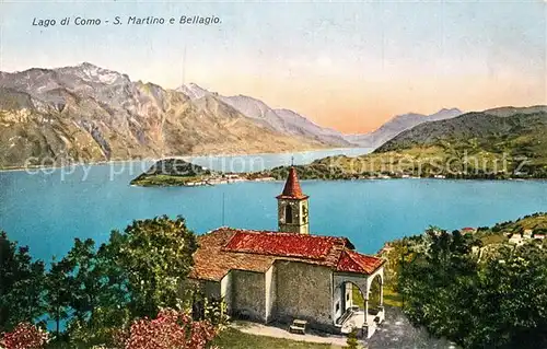 AK / Ansichtskarte San_Martino_Isola_d_Elba e Bellagio Panorama San_Martino_Isola_d_Elba