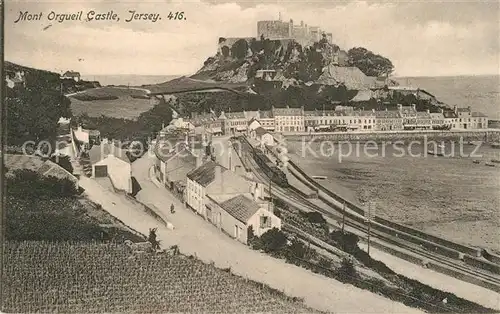 AK / Ansichtskarte Jersey_UK Mont Orgueil Castle Jersey_UK