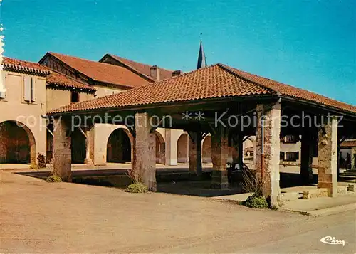 AK / Ansichtskarte Barran La Halle et lex arcades Barran