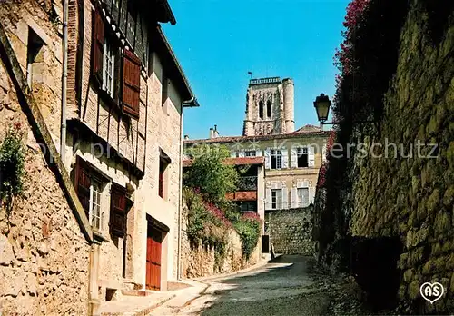 AK / Ansichtskarte Lectoure La rue Fontilie qui longe les anciens remparts Lectoure