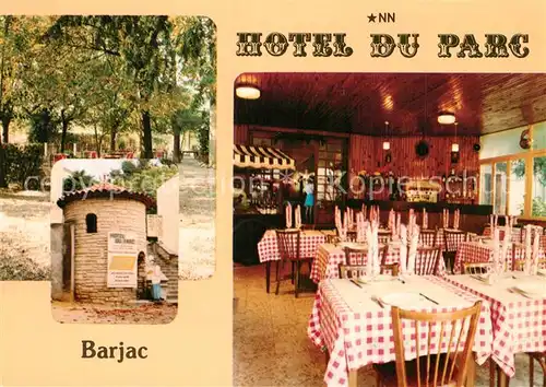 AK / Ansichtskarte Barjac_Ariege Hotel du Parc Barjac Ariege