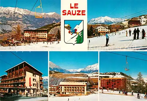AK / Ansichtskarte Le_Sauze du Lac Vues sur la Station Le_Sauze du Lac