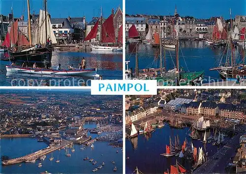 AK / Ansichtskarte Paimpol Rassemblement de vieux greements ddans le bassin a flot Paimpol