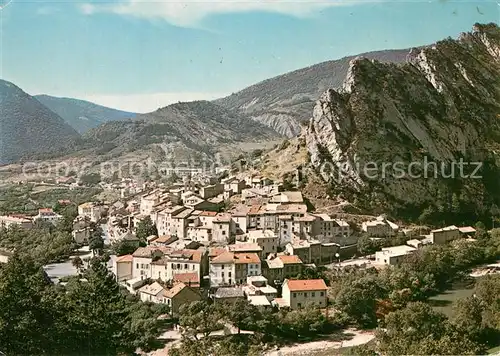 AK / Ansichtskarte Serres_Hautes Alpes Vue generale Le rocher de la Pignolette Serres Hautes Alpes
