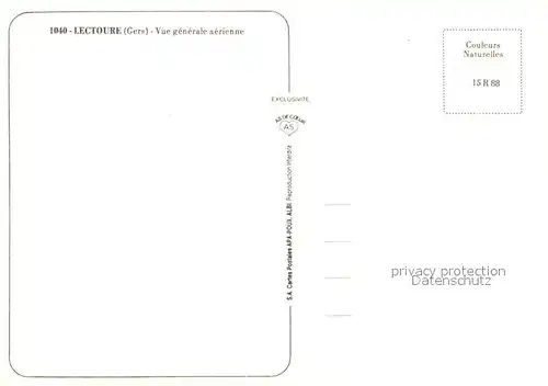 AK / Ansichtskarte Lectoure Vue generale aerienne Lectoure