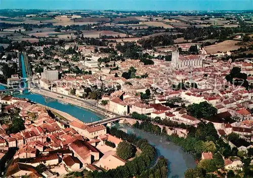 AK / Ansichtskarte Condom Vue generale aerienne Condom