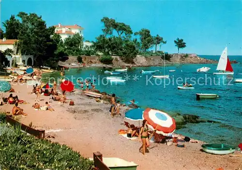 AK / Ansichtskarte Saint Aygulf_Var Plage et calanque Saint Aygulf Var