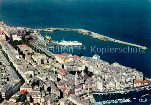 AK / Ansichtskarte Bastia le Vieux Port et la Ville Vue aerienne Bastia