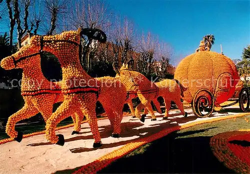 AK / Ansichtskarte Menton_Alpes_Maritimes Fete du Citron  Menton_Alpes_Maritimes