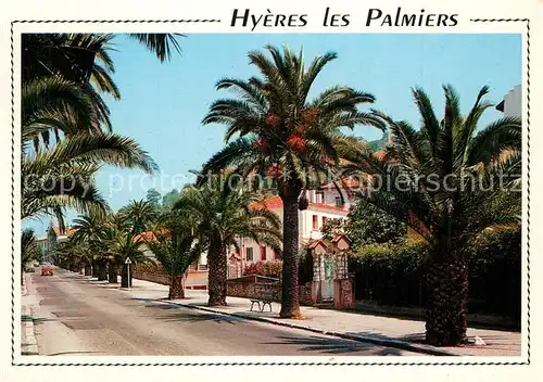 AK / Ansichtskarte Hyeres_les_Palmiers Avenue Godillot Hyeres_les_Palmiers