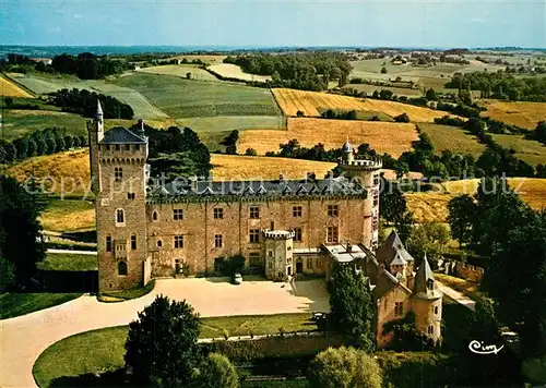 AK / Ansichtskarte Saint Blancard Le Chateau Maison de Repos et de Convalescence Vue aerienne Saint Blancard