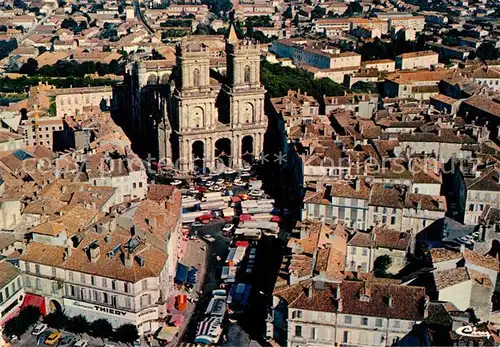AK / Ansichtskarte Auch_Gers Vue generale aerienne La Cathedrale Auch_Gers
